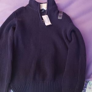 Half zip sweater